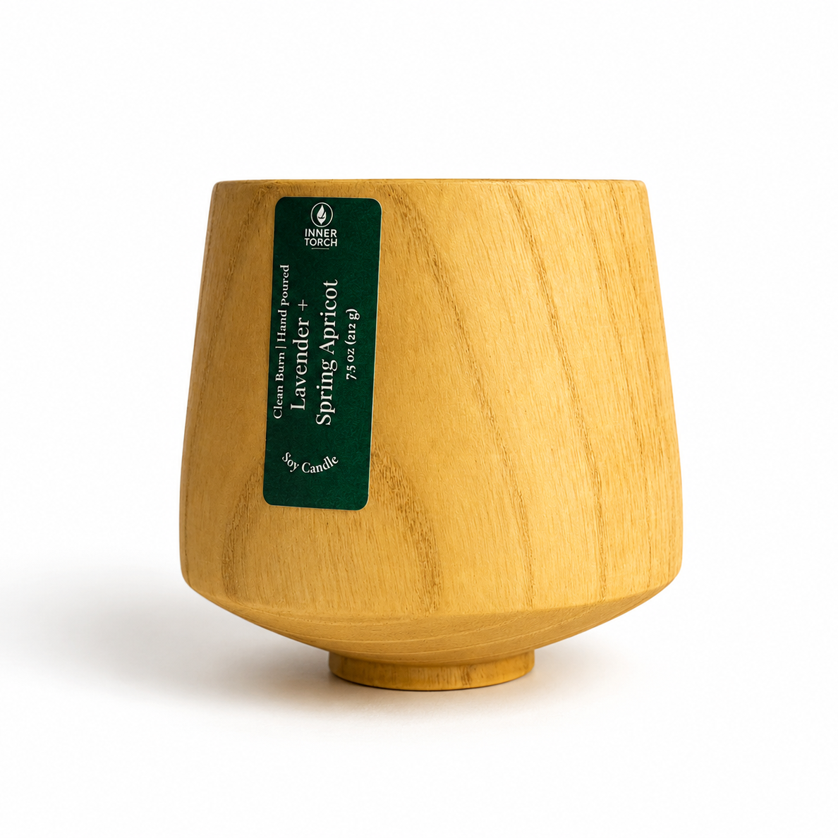 lavander spring apricot soy wax candle