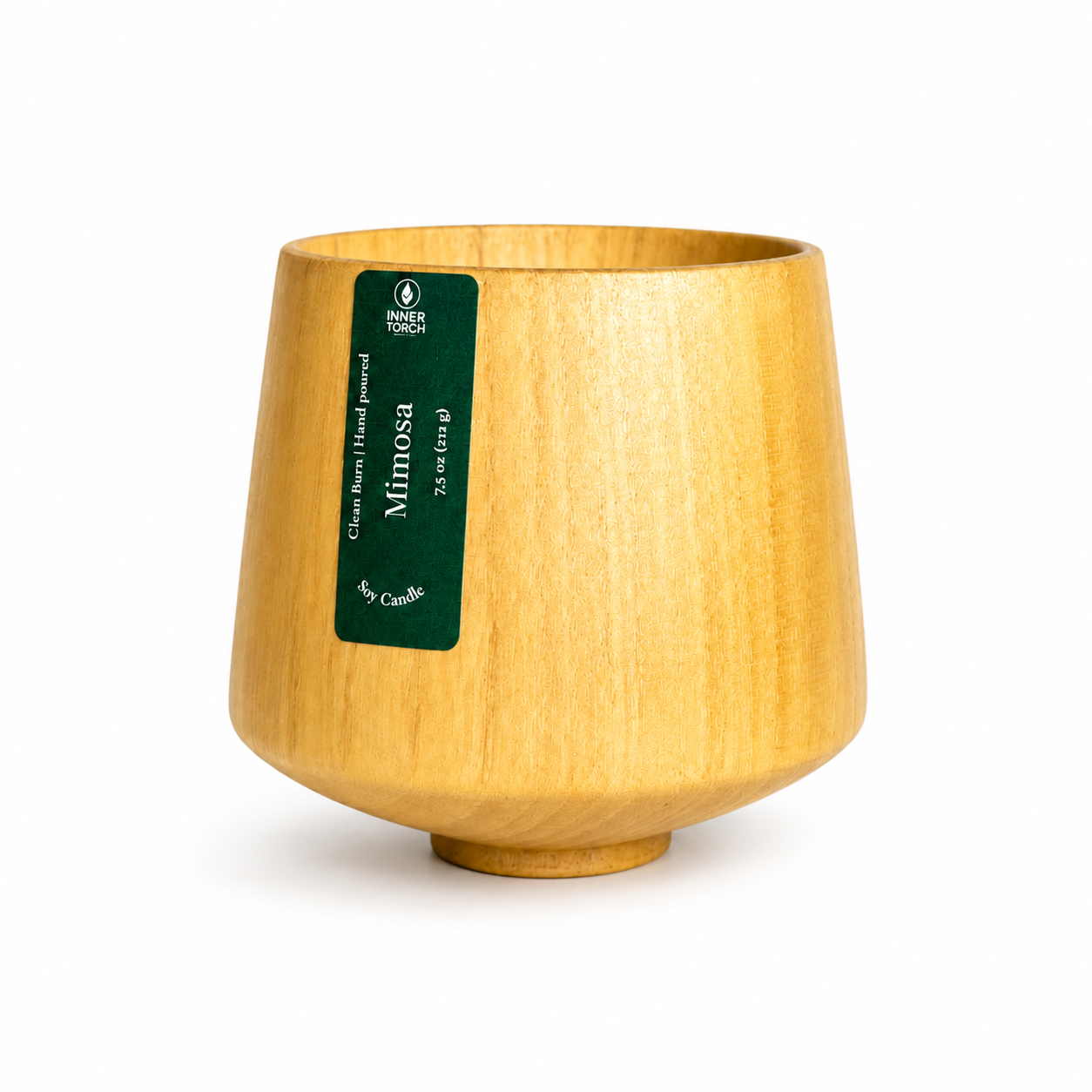 mimosa soy wax candle