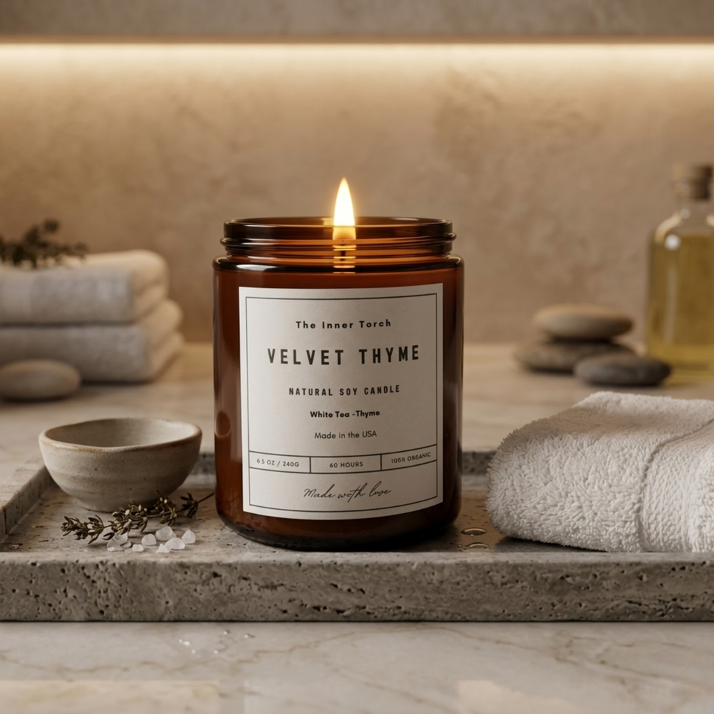 Velvet Thyme - Jar Candle