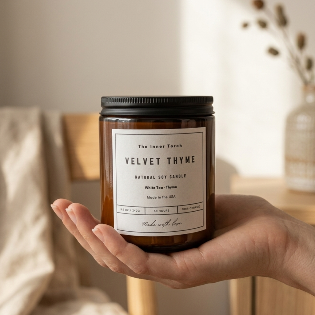 Velvet Thyme - Jar Candle